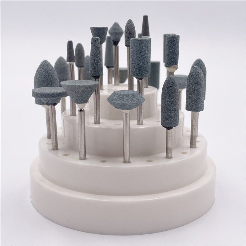 綠小平面磨頭2.35mm打磨機砂石頭口腔材料沙石磨頭發(fā)打磨拋光皮